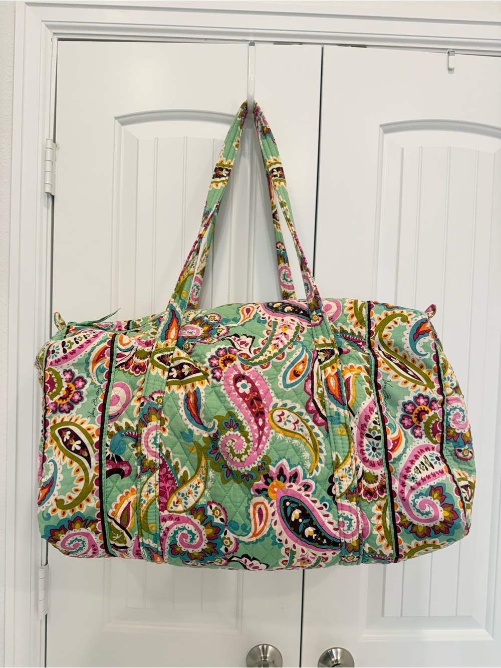 Vera Bradley Quilted Duffel - Picture 2 of 6